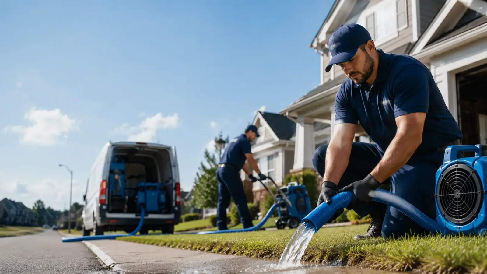 Flood Damage Restoration in Chalmers, IN